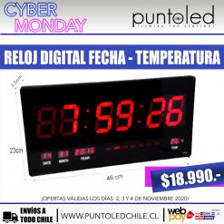 Reloj Digital - Punto Led Chile - CYBERDAY
