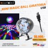 Mini Magic Ball Giratoria - Punto Led Chile