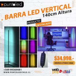 Barra Led Vertical - Punto Led Chile