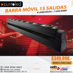 BARRA MOVIL 15 SALIDAS 2025 - PUNTO LED