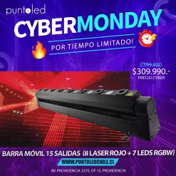barra 15 salidas cybermonday