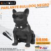 Parlante Bulldog Negro punto led chile
