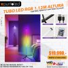 Tubo led punto led chile