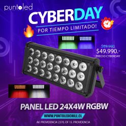Panel 24x4w rgbw