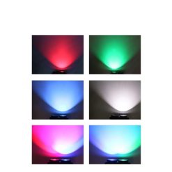 Blinder cob RGBW 2x100w punto led chile 3
