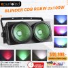 Blinder cob rgbw punto led chile 3