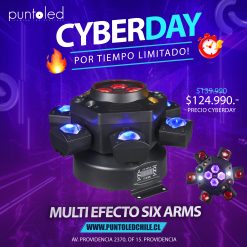 MULTI EFECTO SIX ARMS CYBERMONDAY PUNTO LED
