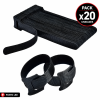 Pack 20 amarra cables velcro punto led